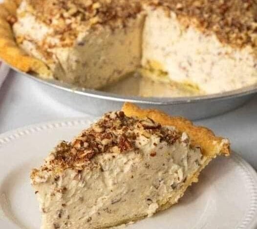 Keto Pecan Cream Pie