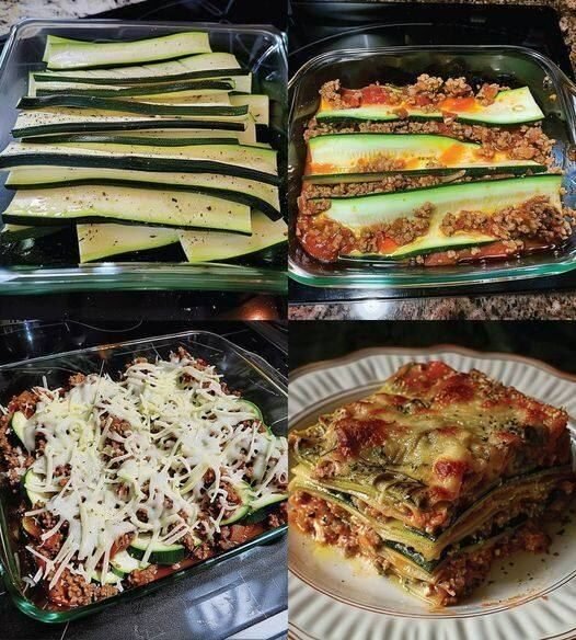 Keto Zucchini No-Noodle Lasagna