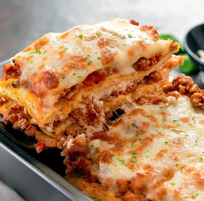 LOW CARB KETO LASAGNA