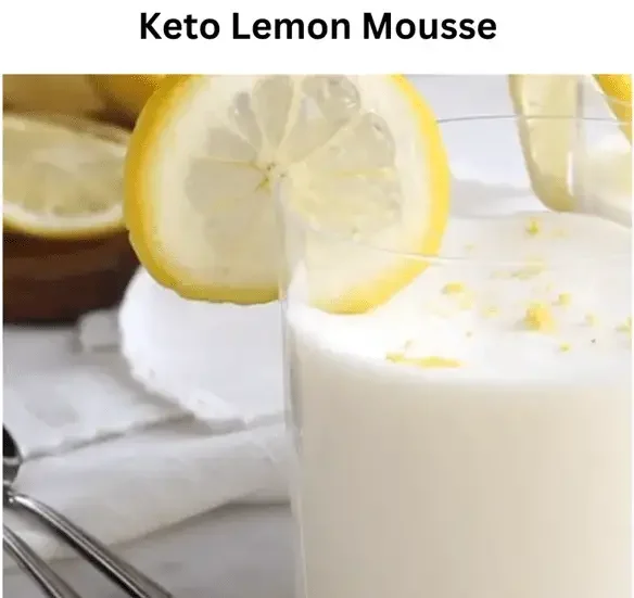 Keto Lemon Mousse