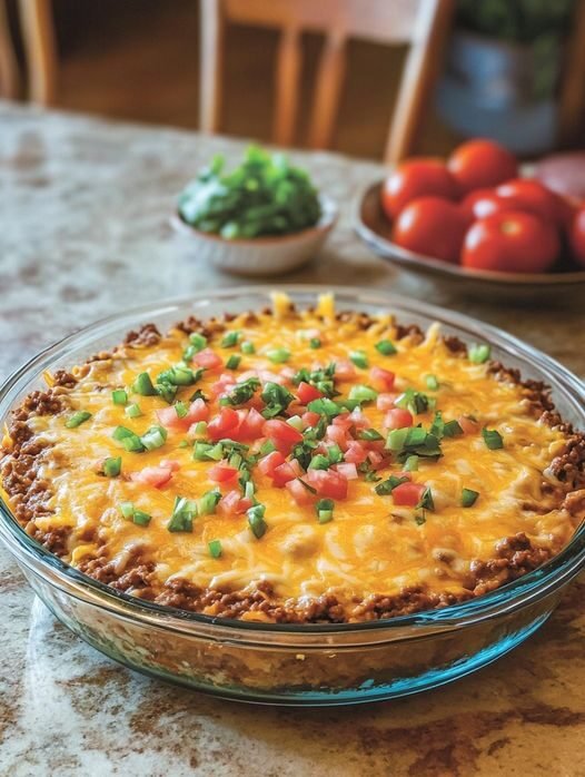 Taco Pie (Weight Watchers-Friendly, 4 Points)