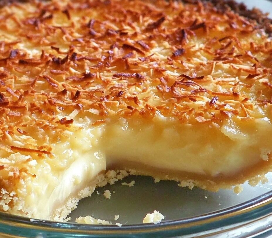 Impossible Coconut Custard Pie