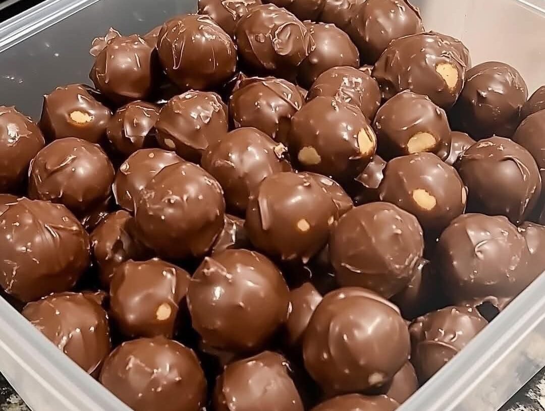 No bake chocolate peanut butter balls