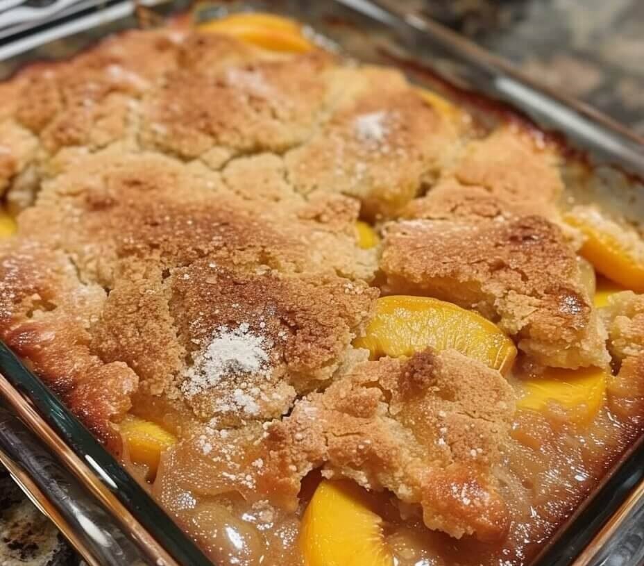 Weight Watchers-Friendly Peach Cobbler