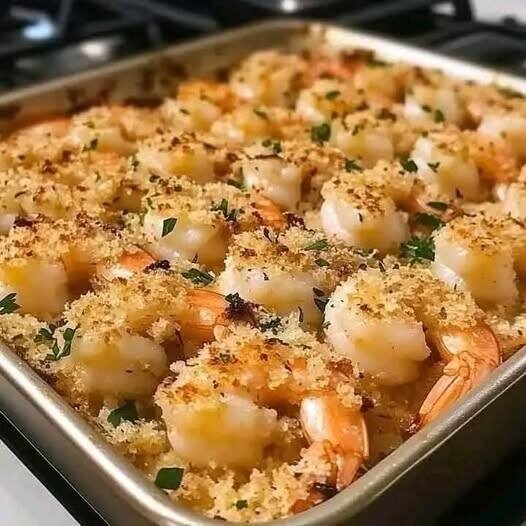 Garlic Parmesan Baked Shrimp (Keto-Friendly & Low-Carb)