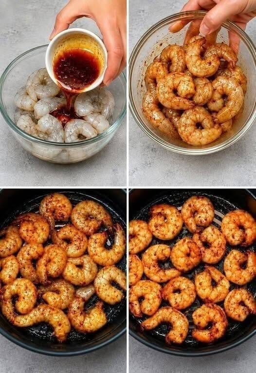 Easy Garlic Herb Air Fryer Shrimp Recipe for Healthy Dinners