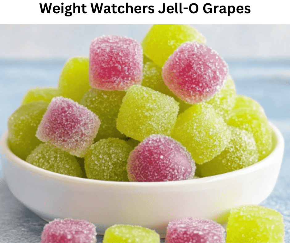 0 point Weight Watchers Jell-O Grapes