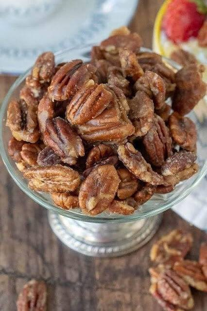 Keto Candied Pecans