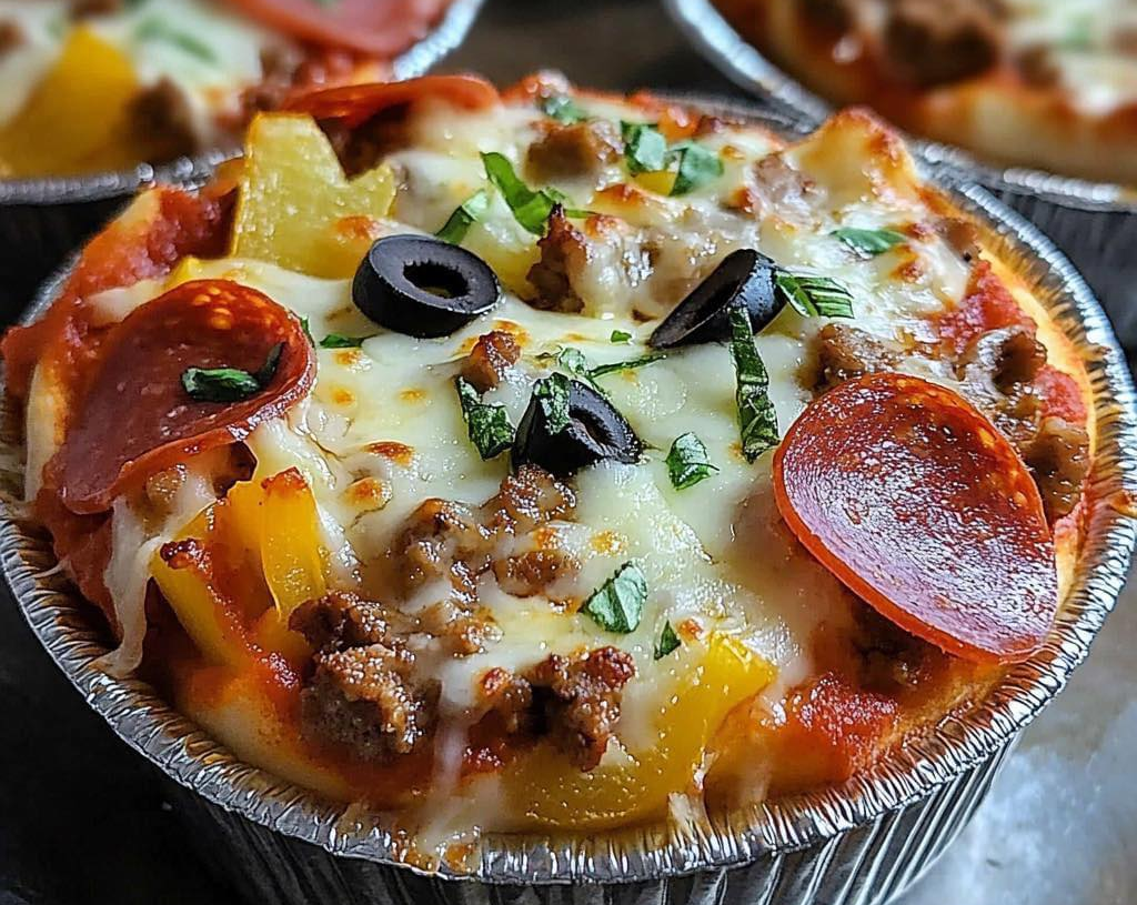 Weight Watchers-Friendly Pizza Bowls