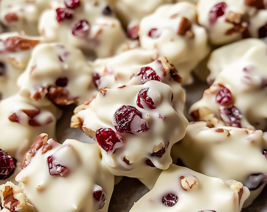 White Chocolate Cranberry Pecan Clusters Recipe (WW-Friendly)