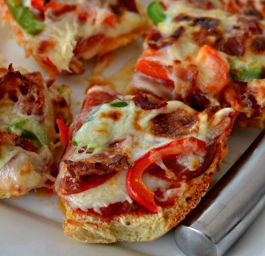 Air Fryer French Bread Pizza