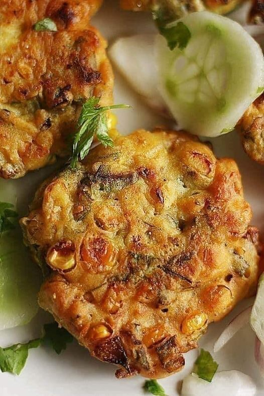 Vegan Corn Fritters