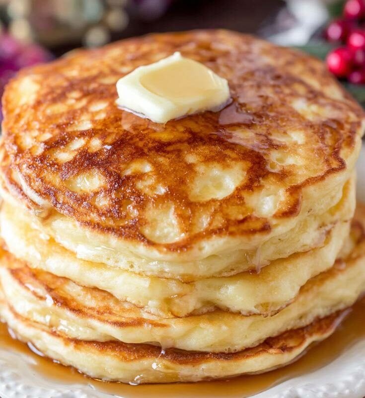 1 Point Weight Watchers Fluffy Pancakes – No Bananas!
