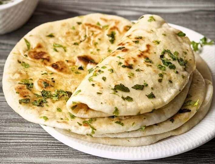 🌿 Vegan Turkish Bread (Bazlama)