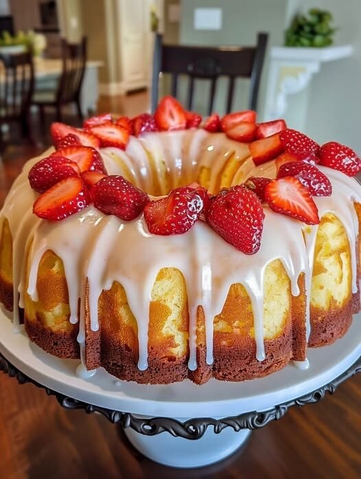 🌱 Vegan Italian Cream Pound Cake