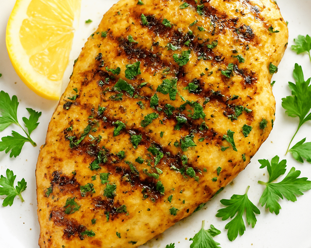 Zesty Lemon Herb Grilled Chicken
