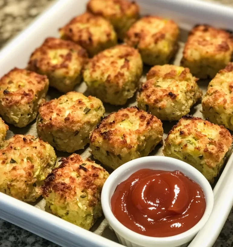 Vegan Zucchini Tater Tots