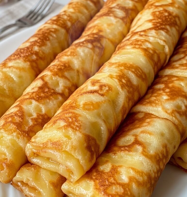 Low-Carb Rolled Pancakes: The Ultimate High-Protein Breakfast or Dessert