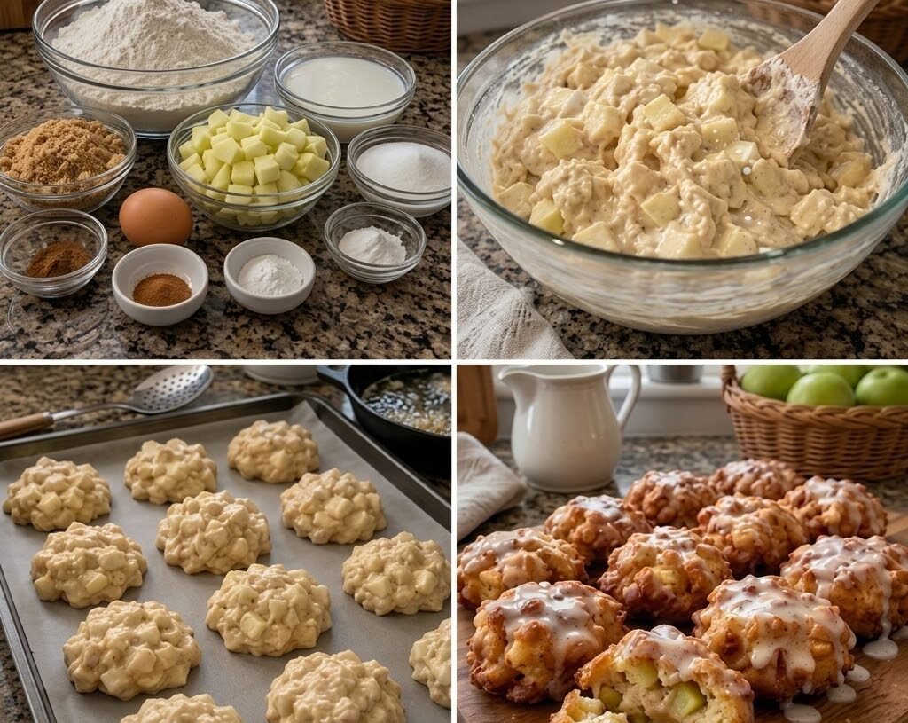 Healthy Baked Apple Fritters with Protein | Low-Carb Breakfast Treat
