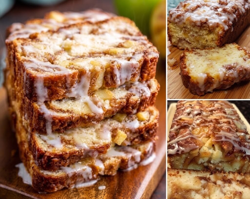 Classic Apple Fritter Quick Bread