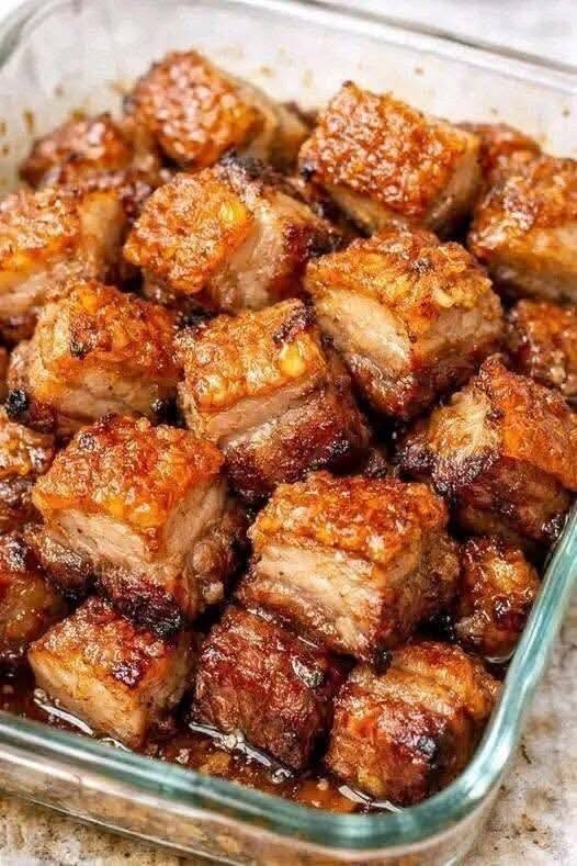 Best Oven-Baked Pork Belly Cubes – Easy Low-Carb Appetizer