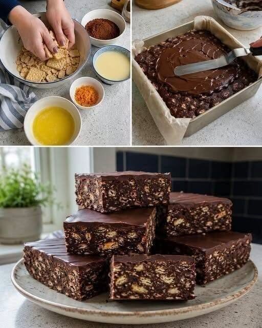 No-Bake Keto Chocolate Hedgehog Slice with Nuts