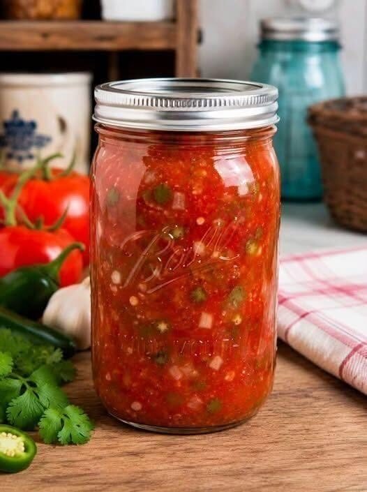 Shelf-Stable Canned Salsa Ranchera