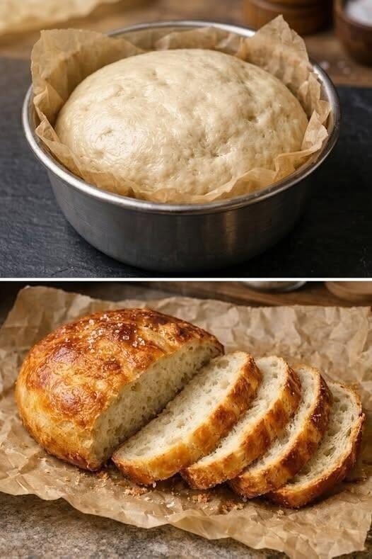 High-Protein No-Knead Peasant Bread (Low-Carb Friendly)