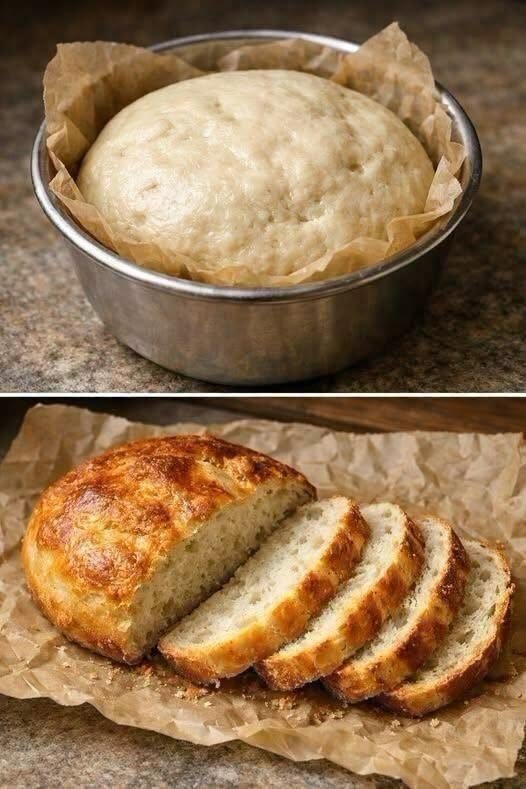 High-Protein No-Knead Peasant Bread (Low-Carb Friendly)