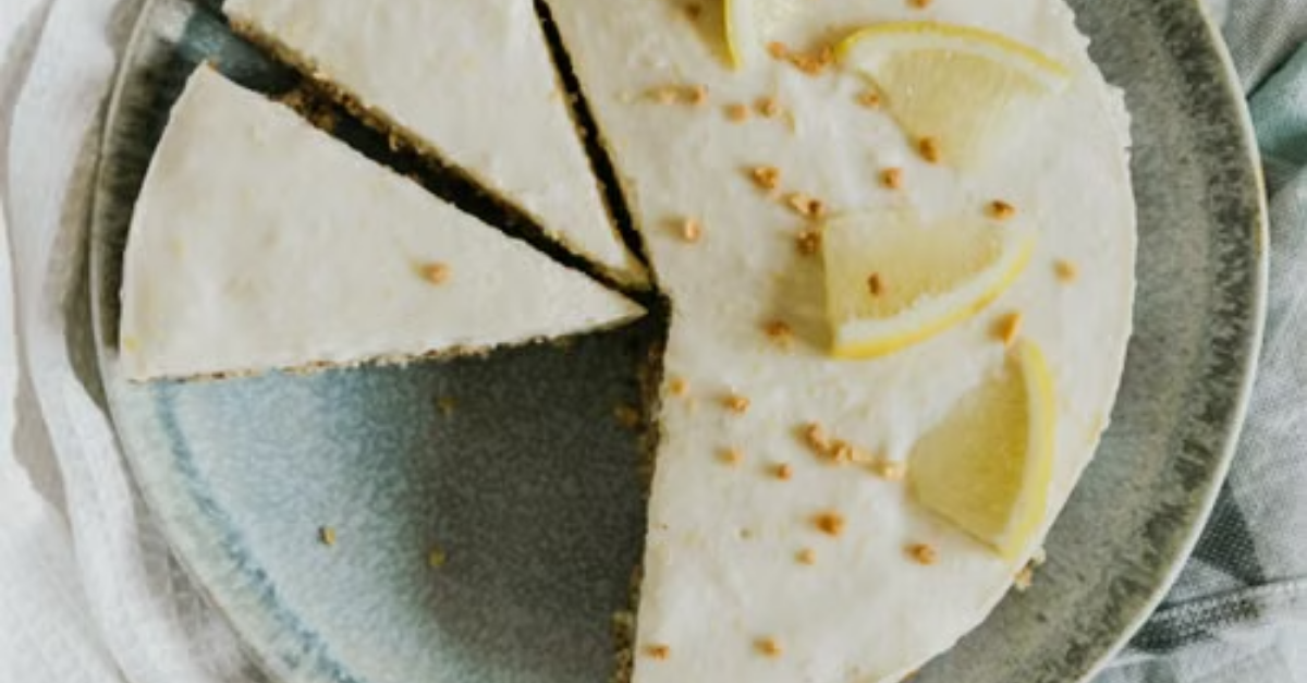 High Protein Flourless Lemon Yogurt Cake (Low Carb & Gluten-Free)