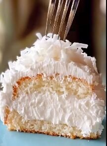 Fluffy Keto Coconut Cloud Cake (Low-Carb & High-Protein)