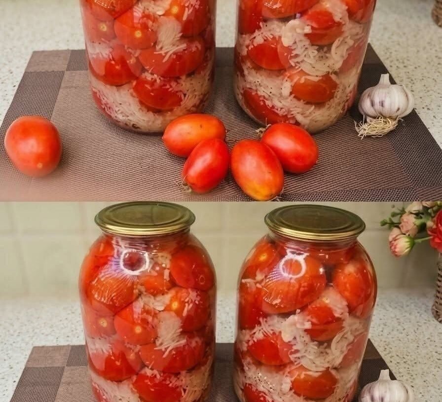Low-Carb Stuffed Tomatoes “In The Snow” Appetizer