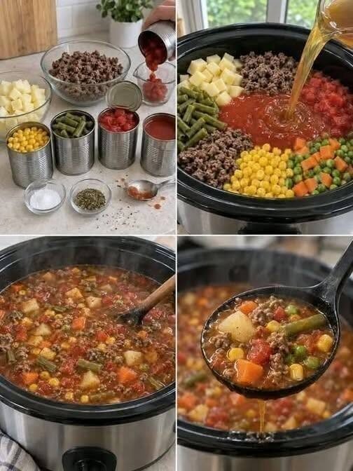 Easy High-Protein Crockpot Cowboy Soup