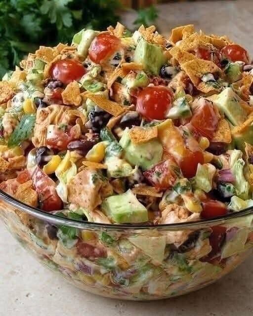 Loaded High-Protein Chopped Chicken Salad (Low-Carb & Keto-Friendly)