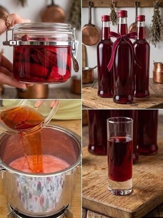 Low-Carb Homemade Beet Liqueur (Craft Infused Beet Cordial)