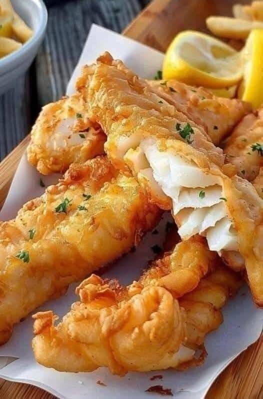 Easy Air-Fryer Keto Beer Battered Fish Fillets