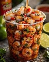 Low-Carb Mexican Shrimp Cocktail (Cóctel de Camarones)