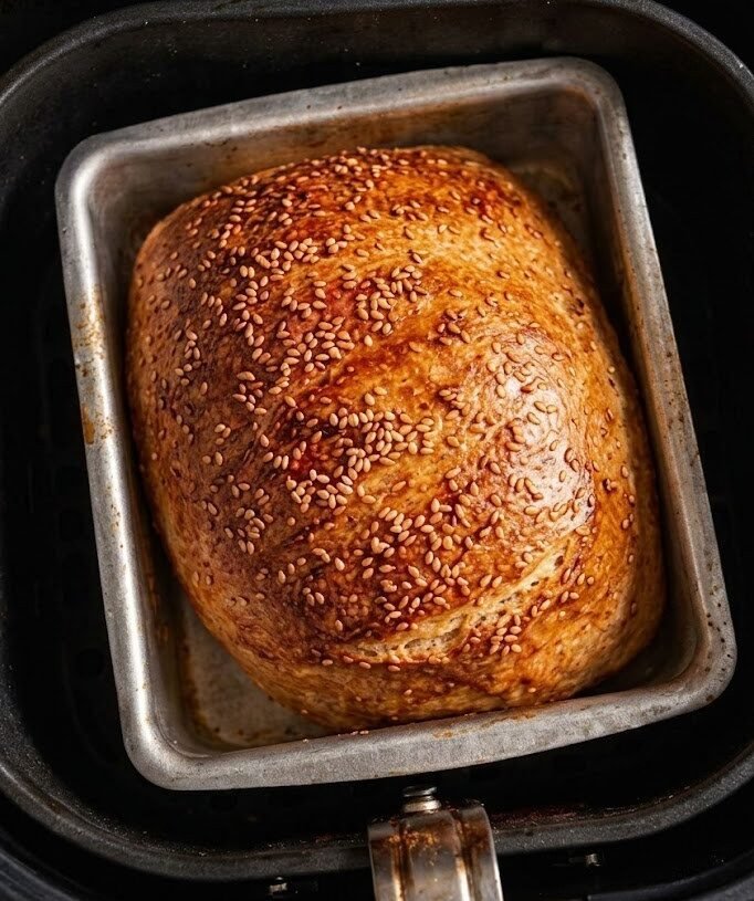 Easy Air Fryer Low Carb Cottage Cheese Bread Recipe
